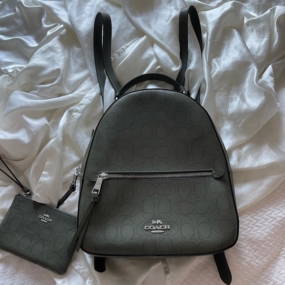 coach army backpack